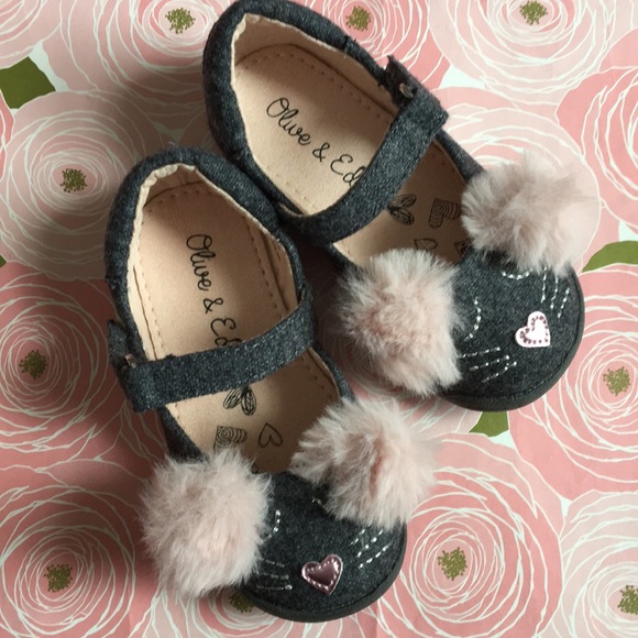 Olive & Edie Other - Olive & Edie🐱 Cammie Grey Cat Face Mary Janes 5